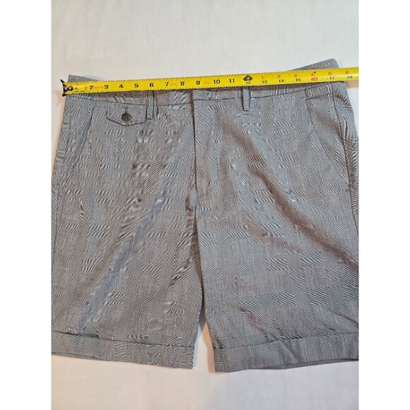 Bonobos Gray Hounds tooth Cotton Mens Shorts 8" Inseam size 34 - Picture 9 of 13